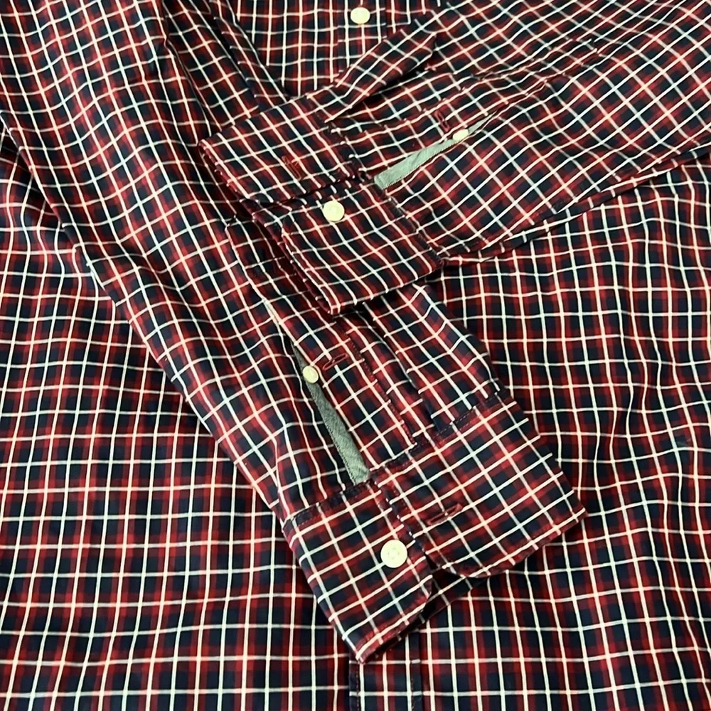 JCrew Classic Fit Button Down Shirt Plaid Size Medium